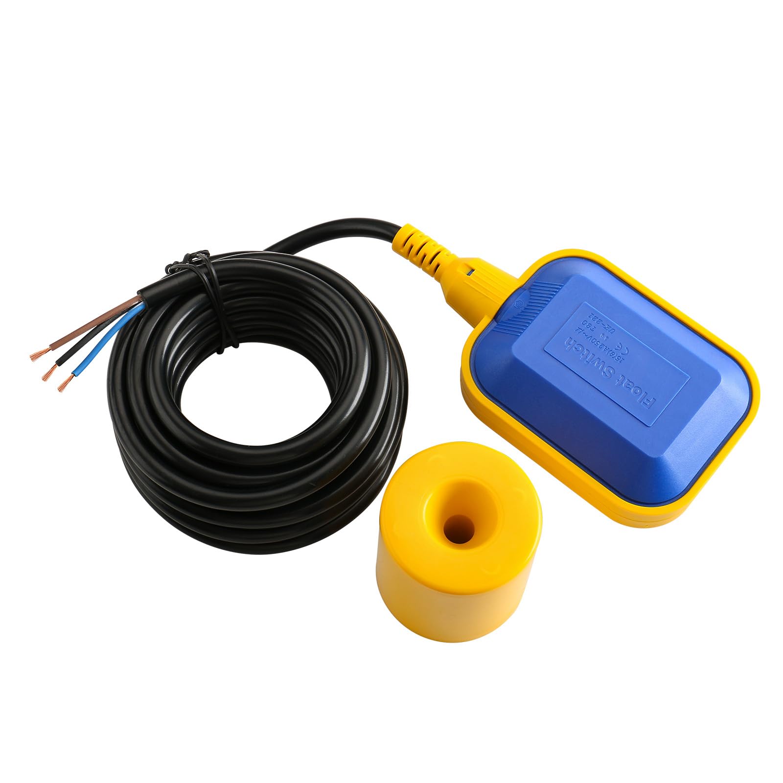 Baomain 10M 32ft Kabel Schwimmerschalter Wasserstandsregler für Tankpumpe