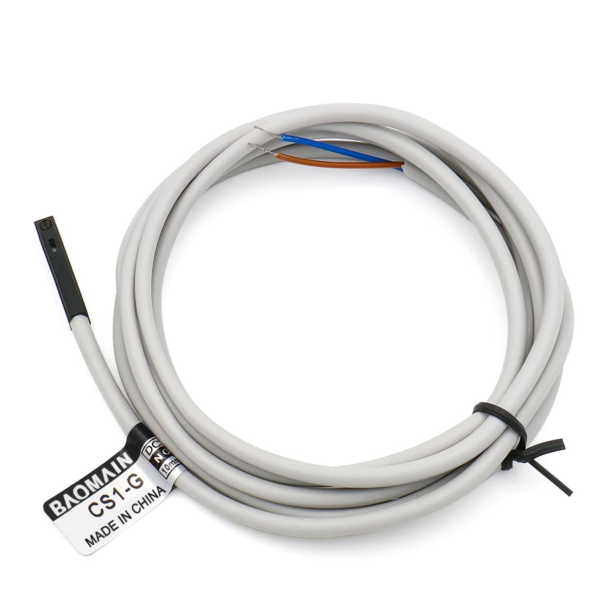 Baomain CS1-G Magnetischer Reedschalter Zweidraht NO 10-30VDC 200mA Annäherungsschalter für pneumatische Luftzylinder