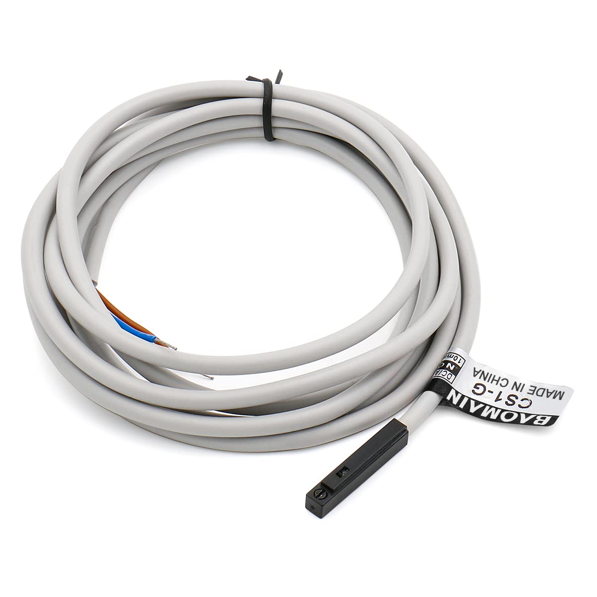 Baomain CS1-G Magnetischer Reedschalter Zweidraht NO 10-30VDC 200mA Annäherungsschalter für pneumatische Luftzylinder