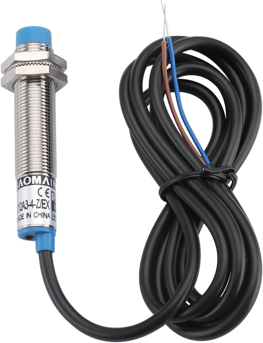 Baomain LJ12A3-4-Z/EX Nr. 2-adrig 4 mm zylindrischer induktiver Näherungssensorschalter DC 10-30 V