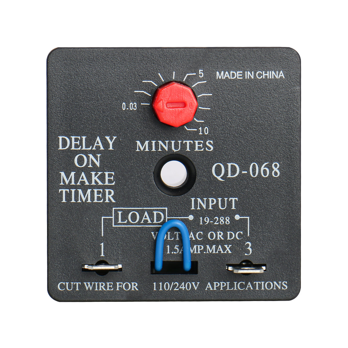 BAOMAIN Delay ON MAKE TIMER QD068 10 minutes
