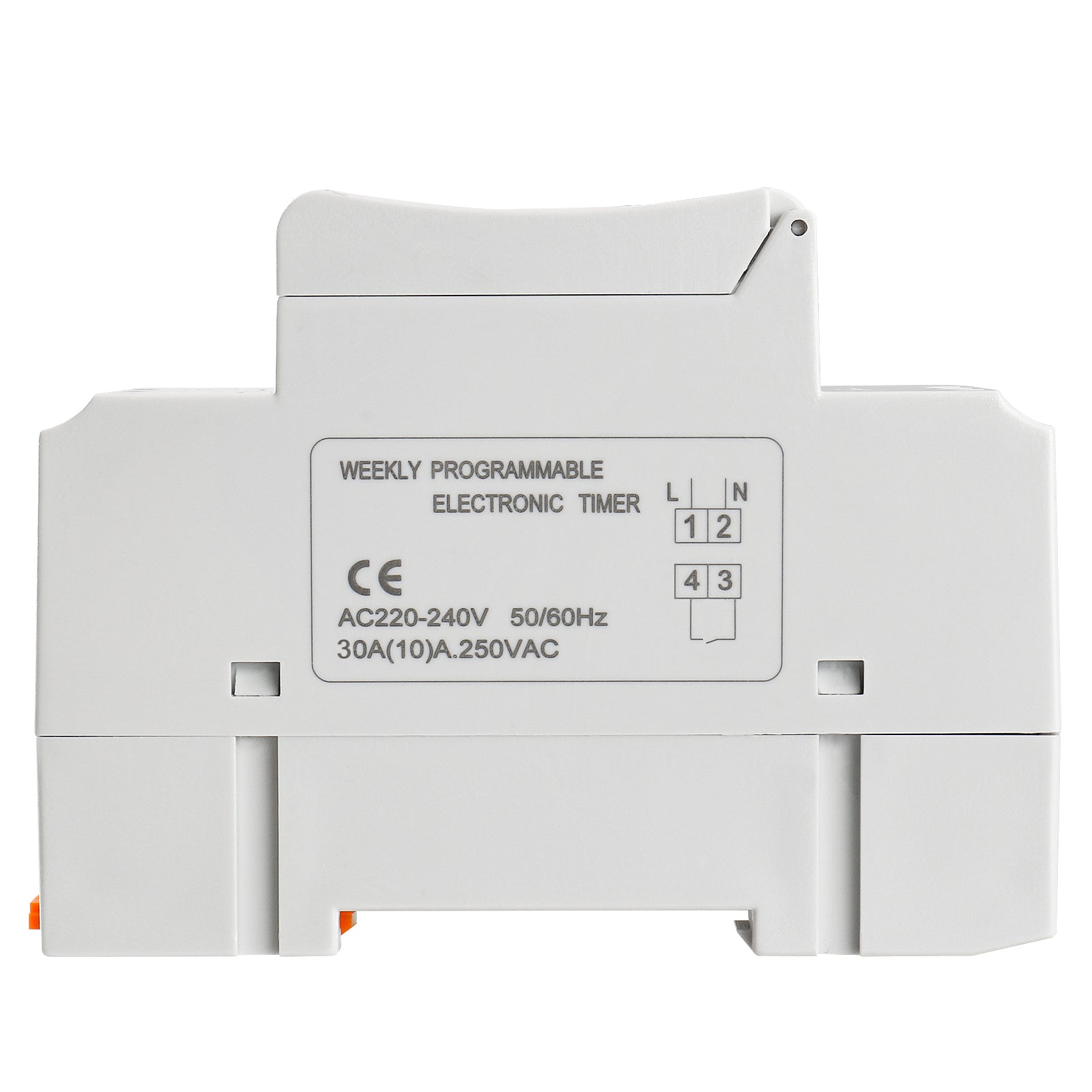 Baomain Digitaler LCD-Power-Wochen-Programmierbarer Timer THC30A 30A Amp 16 EIN & 16 AUS Wiederholungszeitschalter 110V/220VAC