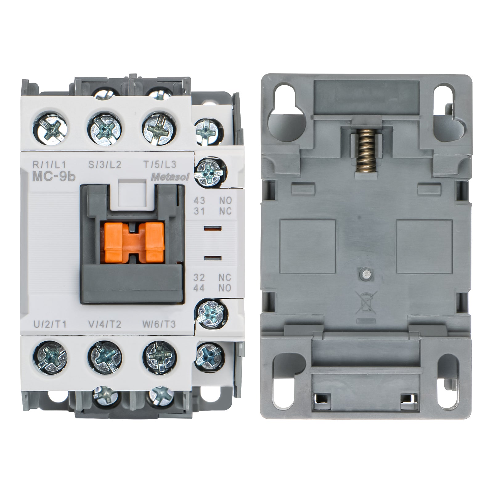 Baomain MEC Magnetic AC Contactors MC-9b 110VAC 50/60Hz 1a1b DIN Rail UL CE Listed - BAOMAIN