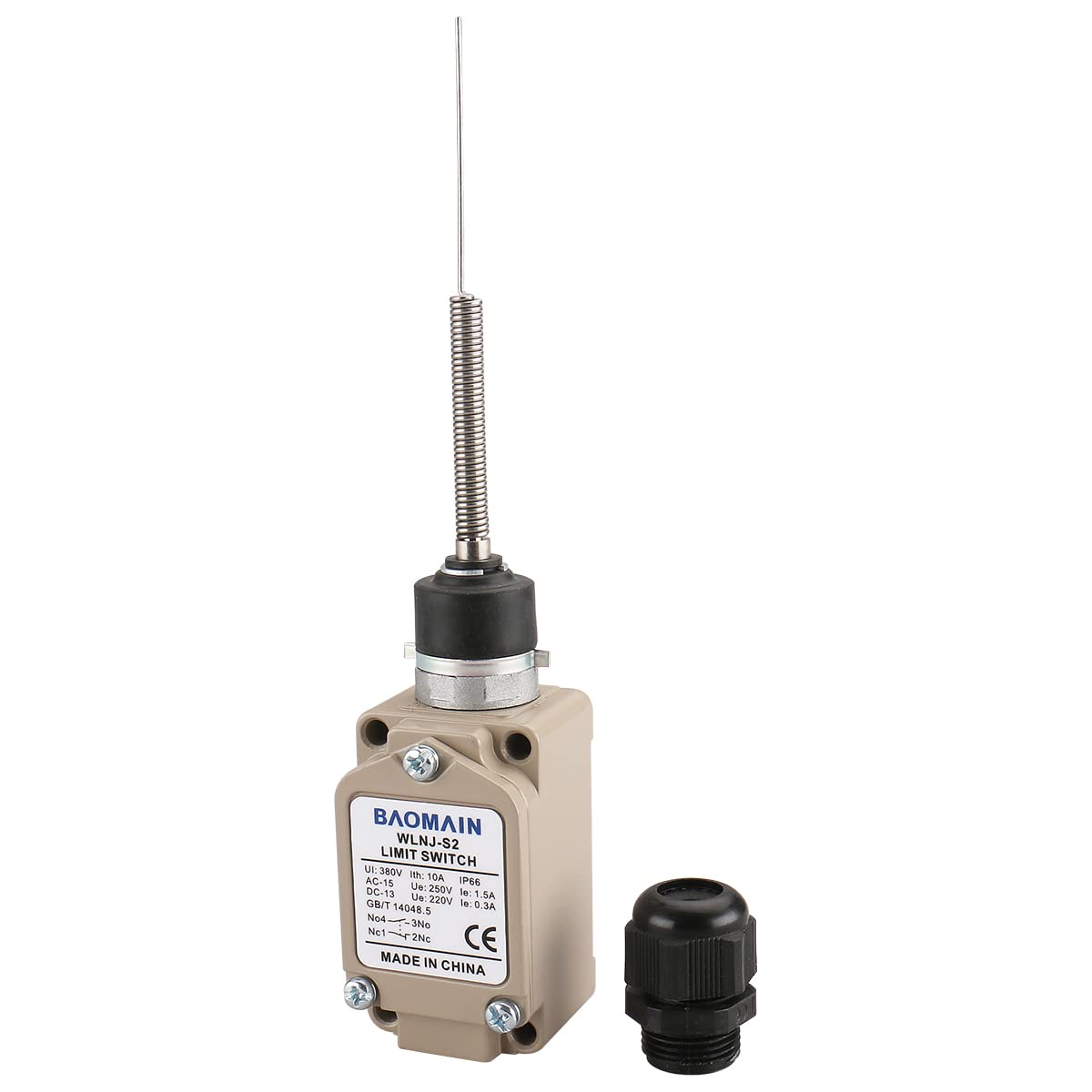 公式限定 福袋 - 公式通販オンラインショップ Baomain Limit switch WLNJ-S2 Wobble Coil Spring Lever Controls&Indicators