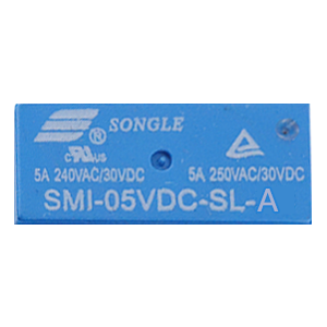 Baomain PC Board Relay SMI-05VDC-SL-A 10A 250VAC/30VDC 4pin DIP Sealed 10 Pack