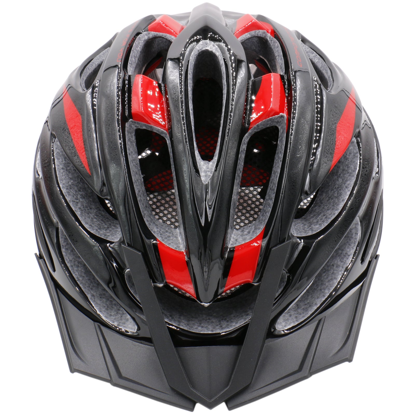Baomain Adult Adjustable Bike Helmet Lightweight Protective with Detachable Visor 24 Vents 58-63cm - BAOMAIN