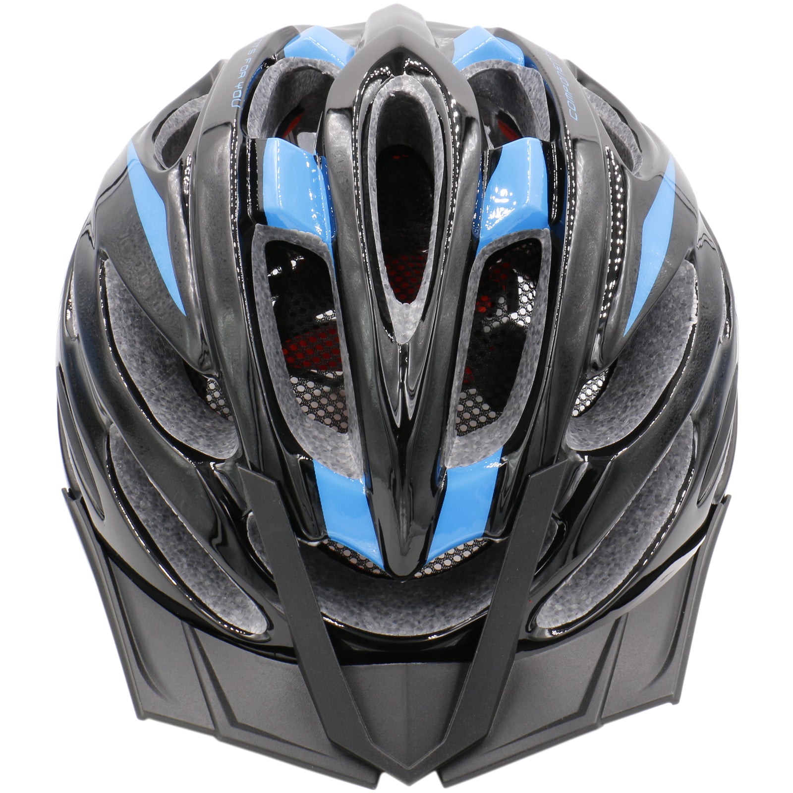 Baomain Adult Adjustable Bike Helmet Lightweight Protective with Detachable Visor 24 Vents 58-63cm - BAOMAIN