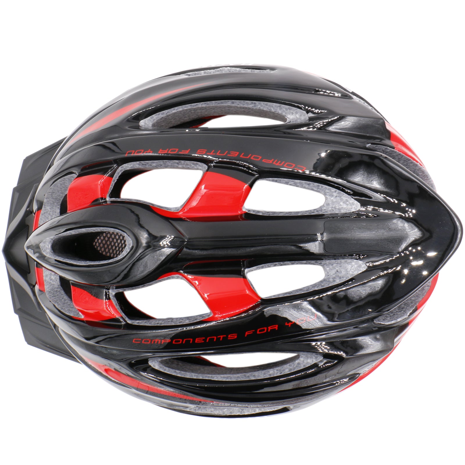 Baomain Adult Adjustable Bike Helmet Lightweight Protective with Detachable Visor 24 Vents 58-63cm - BAOMAIN