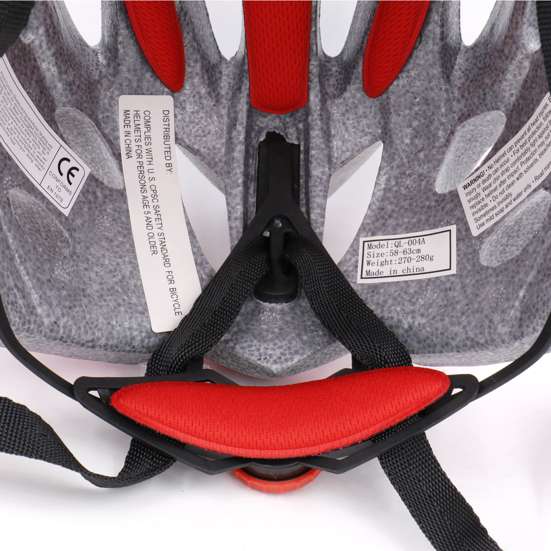 Baomain Adult Adjustable Bike Helmet Lightweight Protective with Detachable Visor 24 Vents 58-63cm - BAOMAIN