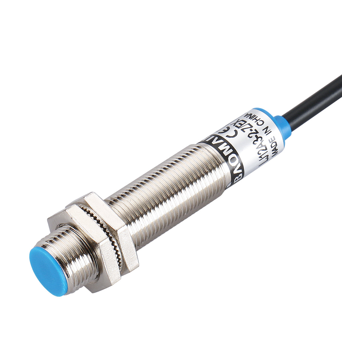Baomain M12 Approach Sensor Inductive Proximity Switch LJ12A3-2-Z/EX NO DC 10-30V, 2mm Detecting Distance 2 wire - BAOMAIN