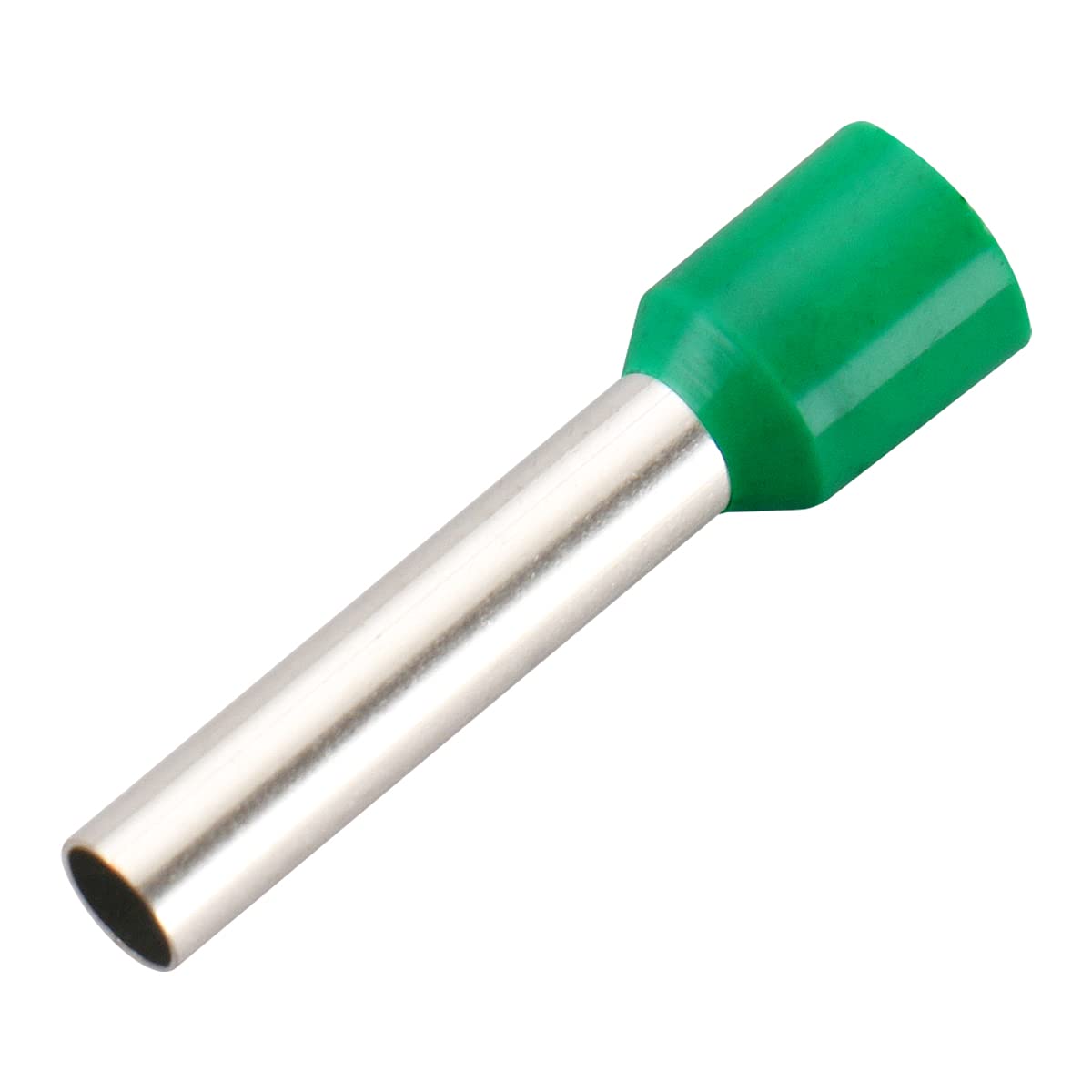 Baomain AWG 6 / 16mm² Wire Copper Crimp Connector Insulated Ferrule Pin Cord End Terminal Green E16-18 Pack of 500