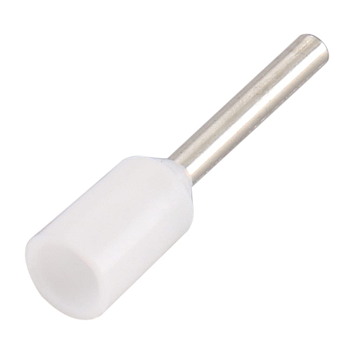 Baomain AWG 22/0.5mm² Wire Copper Crimp Connector Insulated Ferrule Pin Cord End Terminal White E0508 Pack of 1000