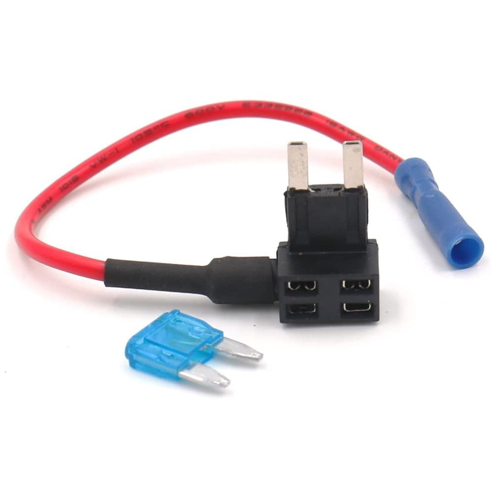 Baomain 12v Car Add-a-circuit Fuse TAP Adapter Mini ATM APM Blade Fuse Holder