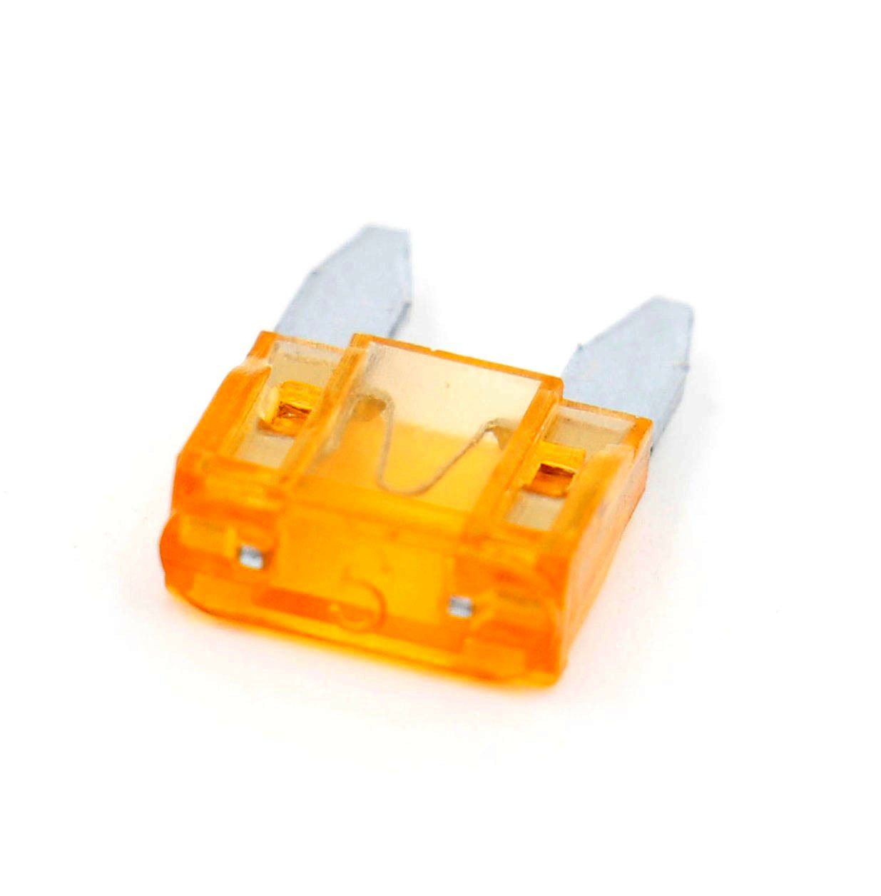 Baomain Baomain Mini Blade Fuse ATM-5 5A Fast Acting Fuse for Automotive Car SUV Truck Orange 100 Pack