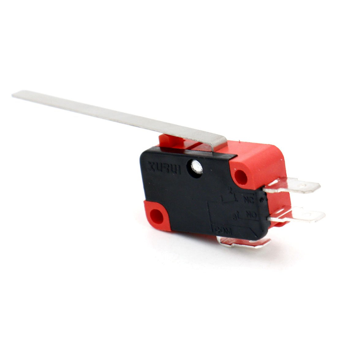 Baomain Mikroschalter V-153-1C25 Momentan langer gerader Scharnierhebelarm SPDT Snap Action