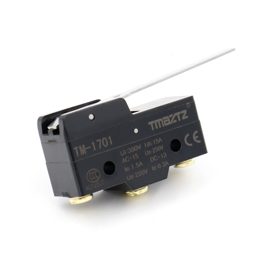 Baomain Mikroschalter TM-1701 langer Scharnierhebelarm-Betätigungselement 380 V 15 A