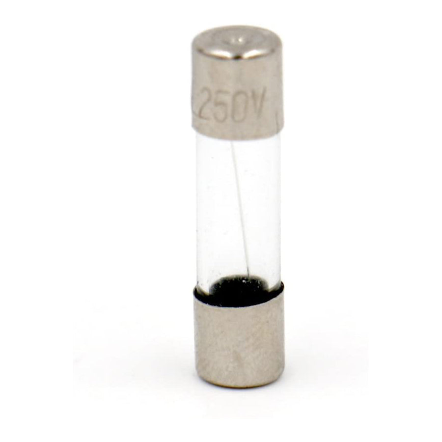 Baomain Schnelldurchschlag-Glassicherungsrohr 5 x 20 mm 250 V 100er-Pack