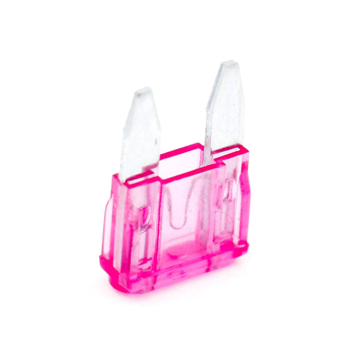Baomain Mini Blade Fuse ATM-3 3A Fast Acting Fuse for Automotive Car SUV Truck White 100 Pack