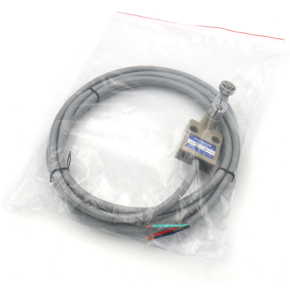 Baomain Limit Switch BM-3104(TZ-3104) Roller Lever Plunger Momentary SPDT NO+NC IP67 Waterproof - BAOMAIN
