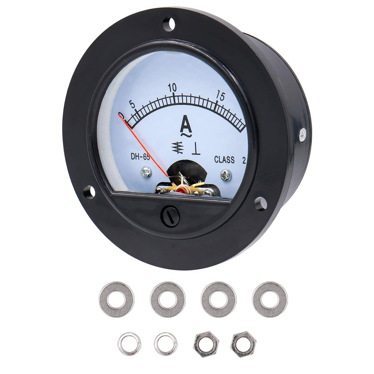 Baomain DH-65 Rund geformt AC 1A/2A/3A/5A/10A/15A/20A/30A/50A Analog Panel Meter Amperemeter Gauge