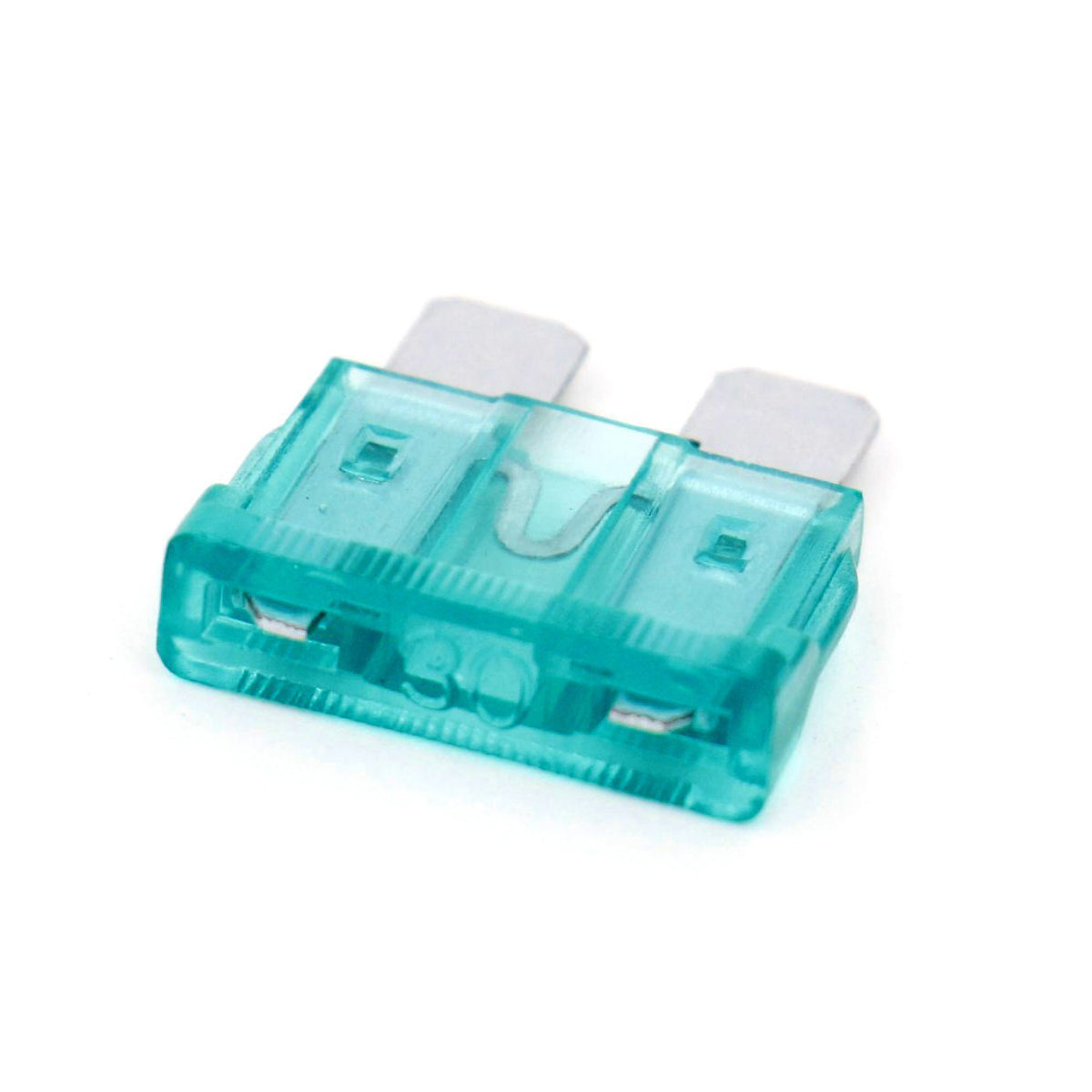 Baomain Blade Fuses ATC-30 30A Fast-Acting Fuse for Automotive Car Truck Green 100 Pack