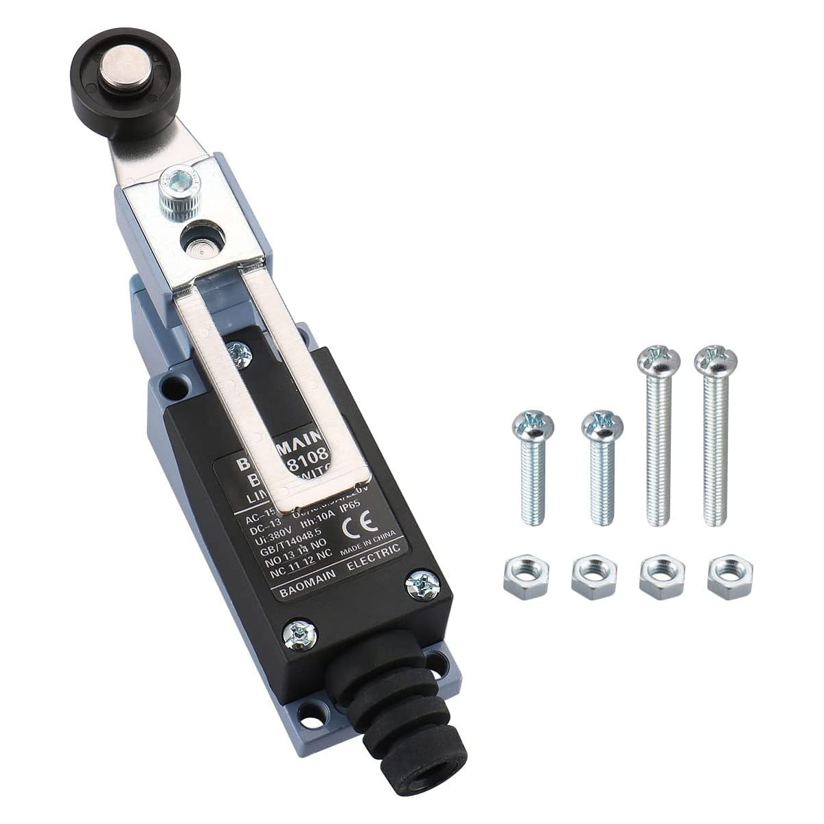 Baomain TZ-8108 (ME-8108, XCE 145) Drehbarer Rollenhebelarm Momentaner Endschalter für CNC-Fräsplasma