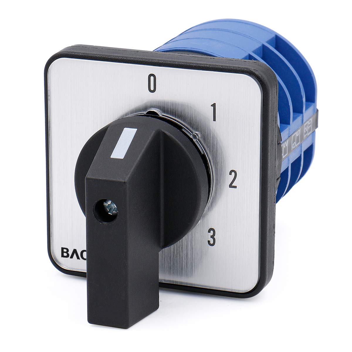 Baomain Rotary Cam Changeover Switch SZW26-40/0-3.3 660V 40A 12 Terminals 4 Positions - BAOMAIN