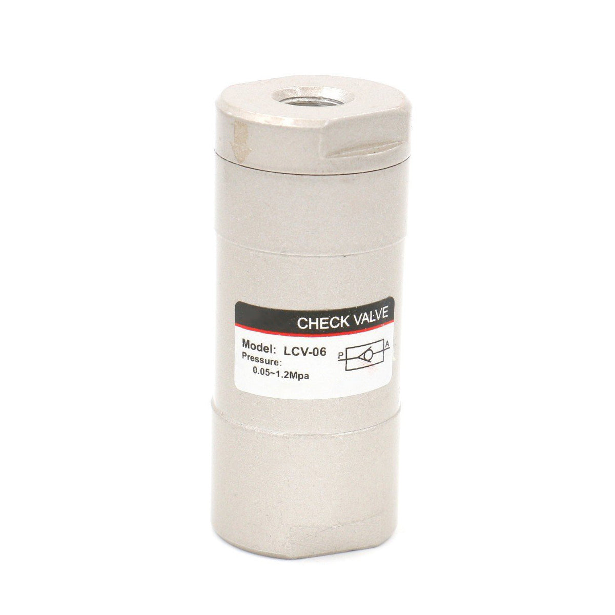 Baomain Check Valve LCV-06 1/8" Port One Way Air Pneumatic Non Return