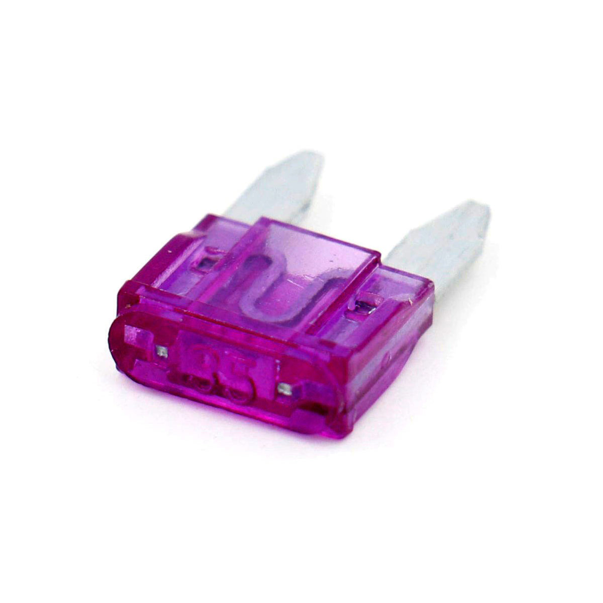 Baomain Mini Blade Fuse ATM-35 35A Fast Acting Fuse for Automotive Car SUV Truck Brown 100 Pack