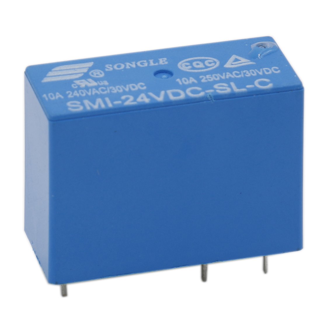 Baomain PC Board Relay SMI-24VDC-SL-C 10A 250VAC/30VDC 5pin DIP Sealed 10 Pack
