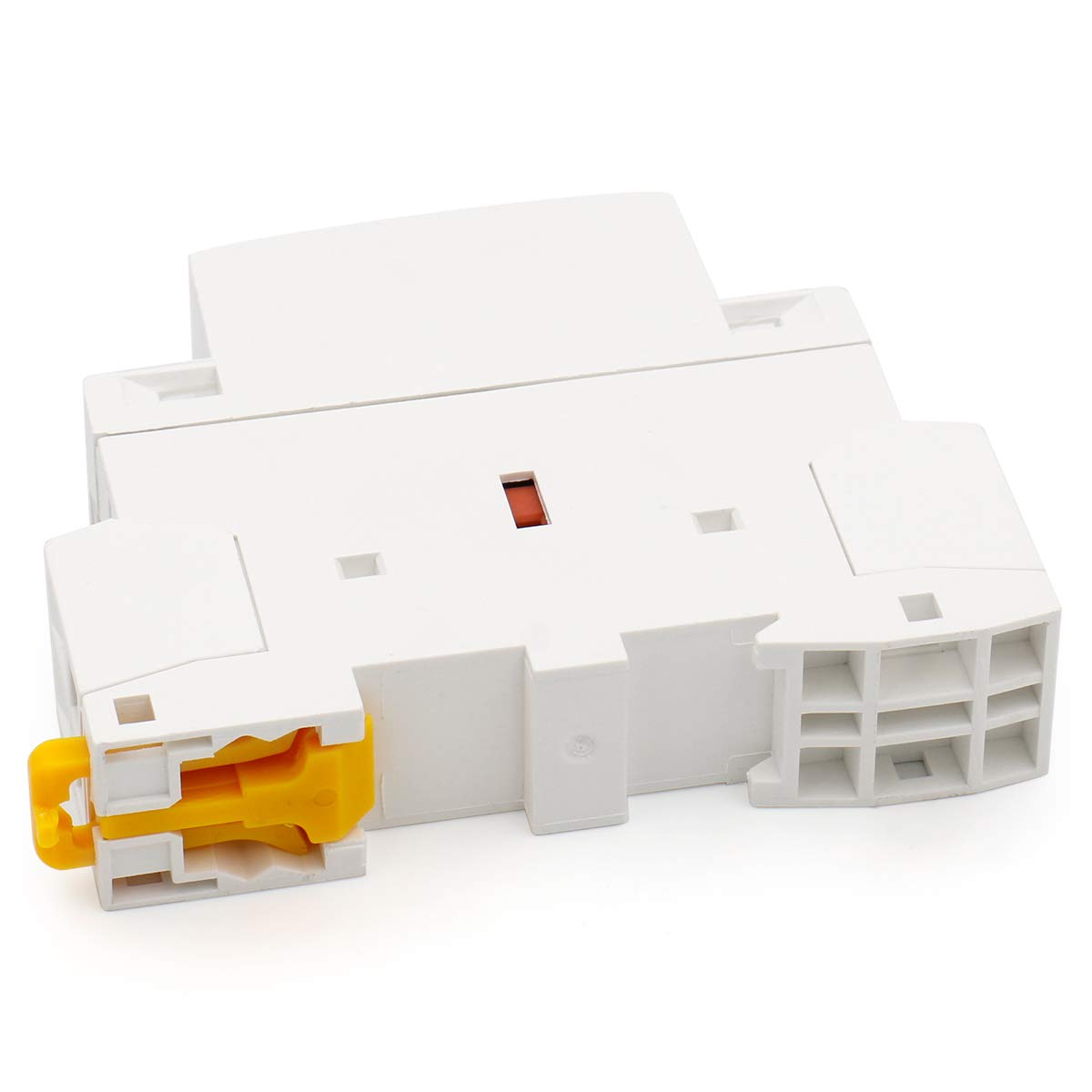 Baomain Universal AC Contactor HC1-25(BCT-25) 110V-120VAC 25A Normally Open 2 Pole 50/60Hz Circuit Control 35mm DIN Rail - BAOMAIN