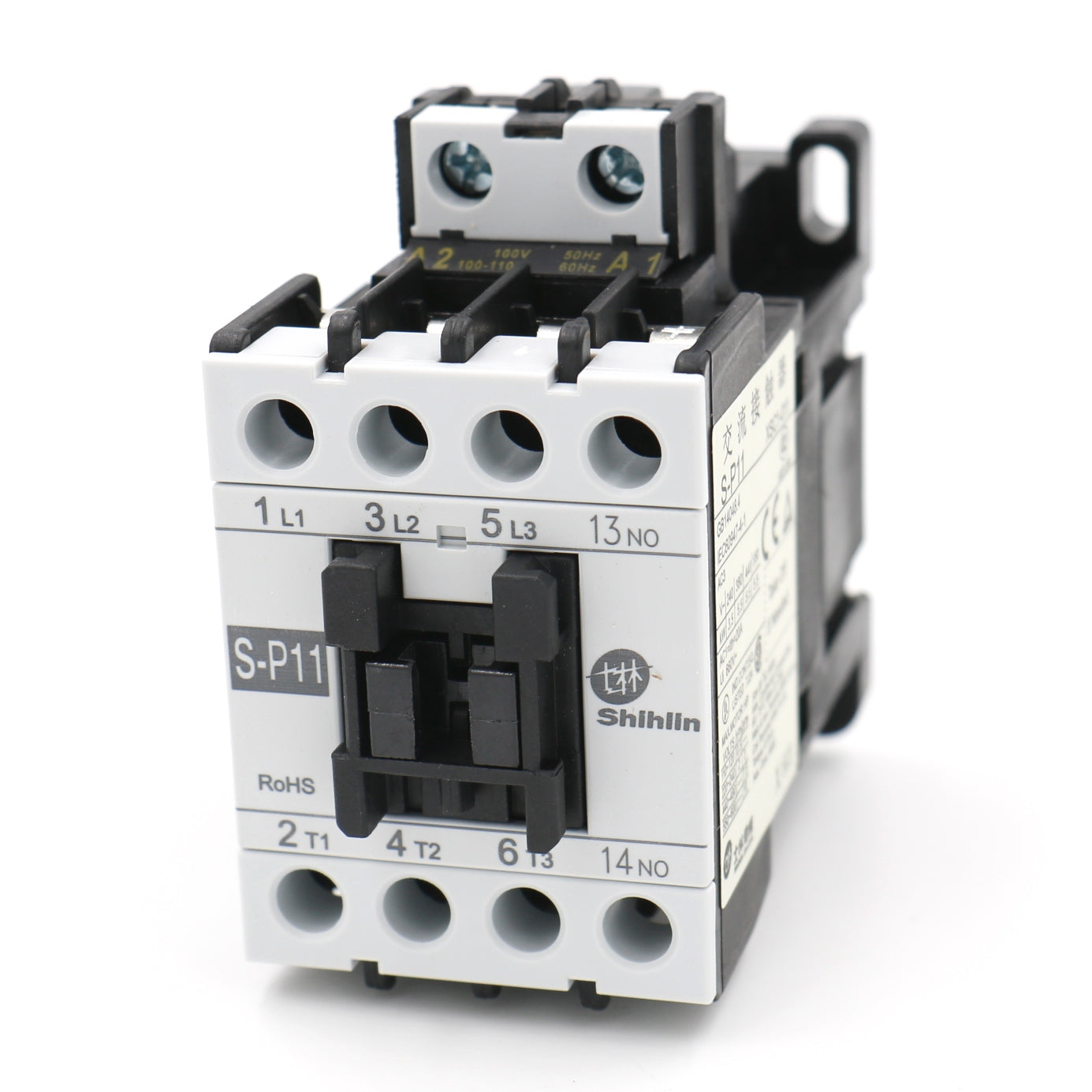 Shihlin Electric AC Contactor S-P11 Coil: 110V UL & CSA listed - BAOMAIN