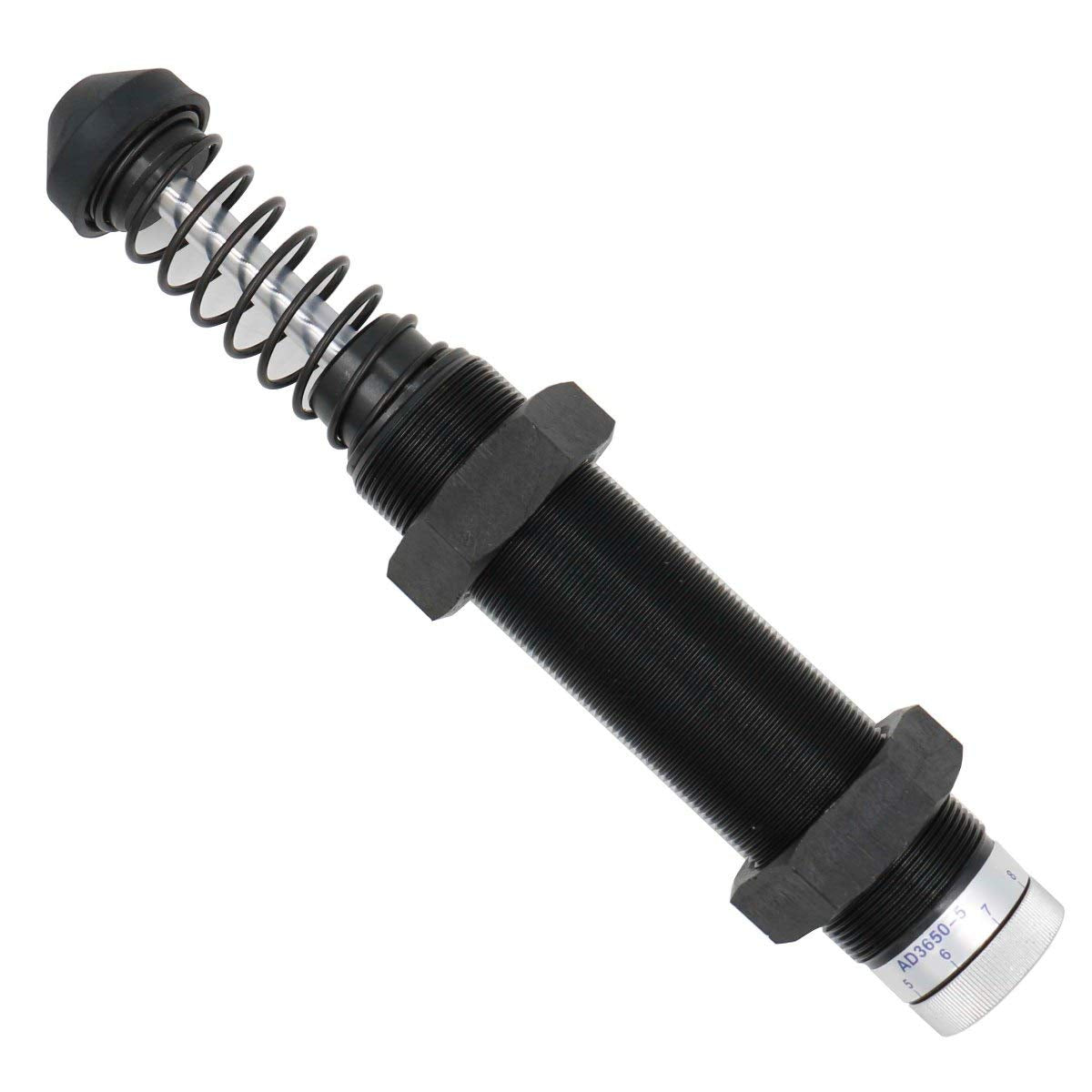 Baomain Pneumatischer Stoßdämpfer AD3650 Hub: 50mm (2 Zoll), 36mm Durchmesser Gewinde