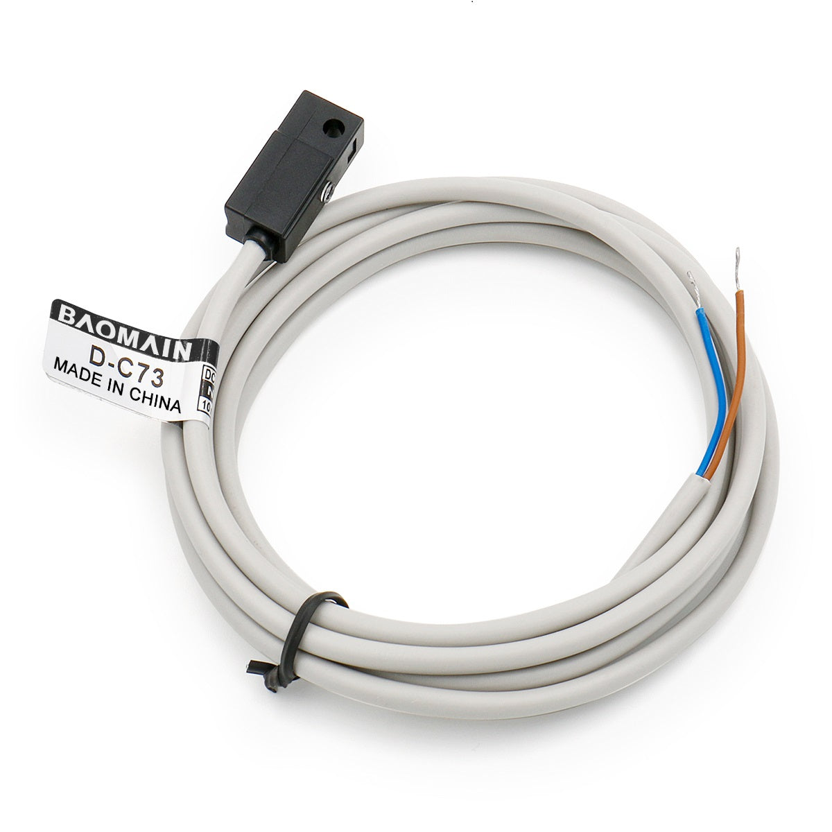 Baomain Luft-Pneumatikzylinder, Magnet-Reedschalter, Sensorschalter D-C73 mit LED-Anzeige