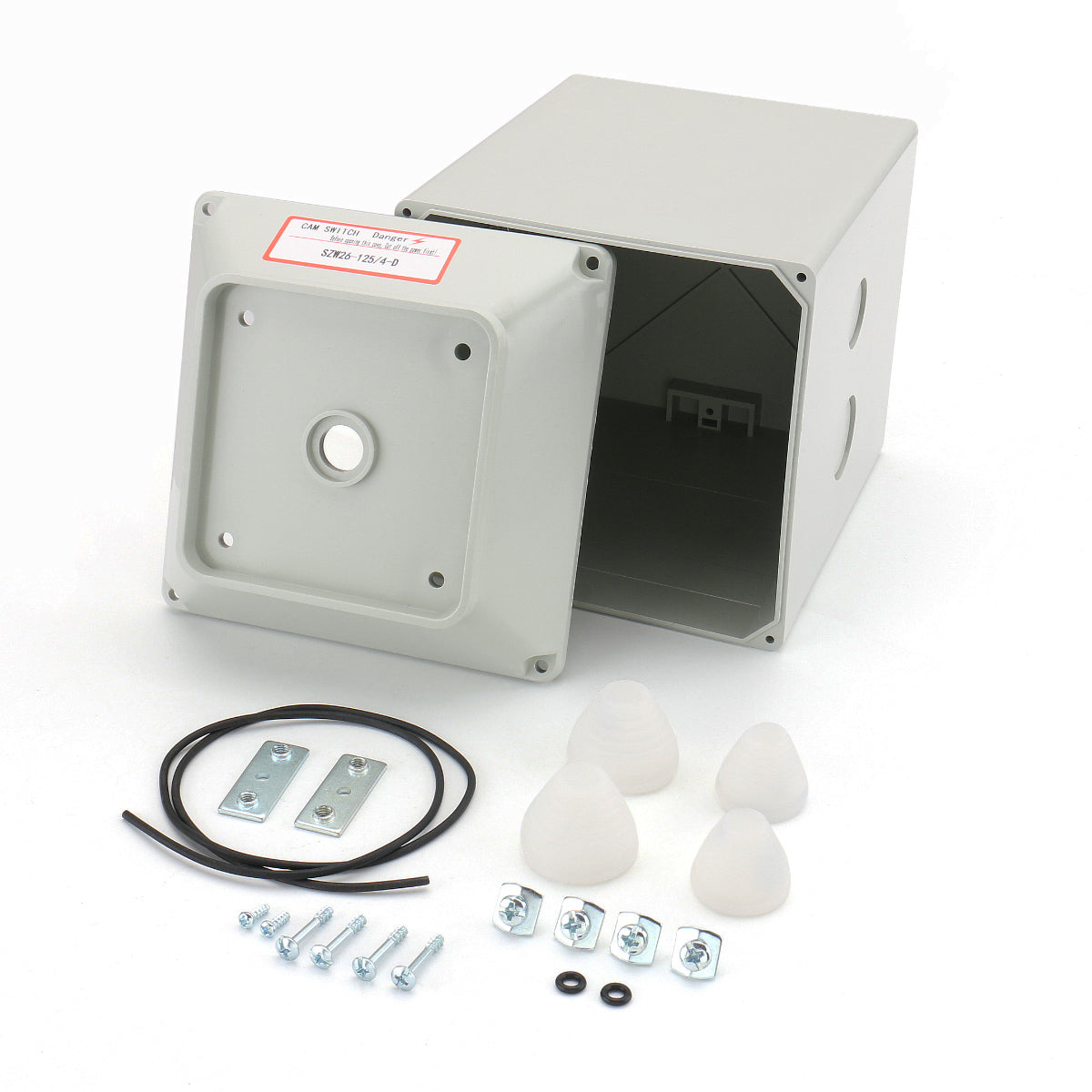 Baomain Master Switch Exterior Box LW28-125/4 Work for 660V 125A Universal Rotary Changeover Cam Switch - BAOMAIN