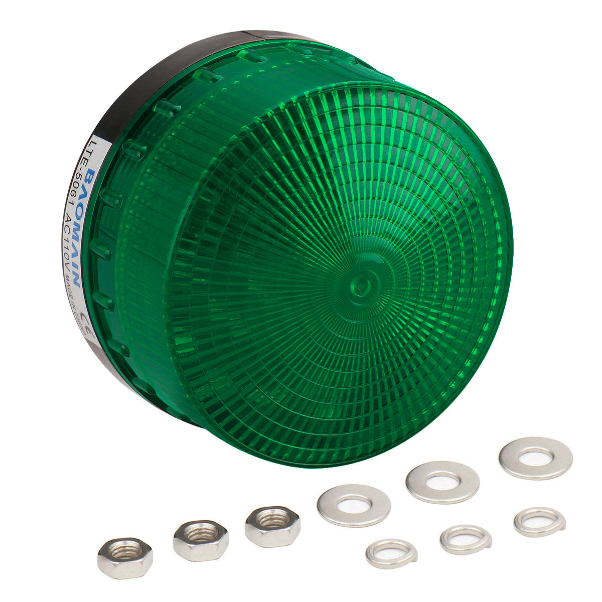 Industrial Signal Round Green Warning light strobe warning lamp LTE-5061 - BAOMAIN