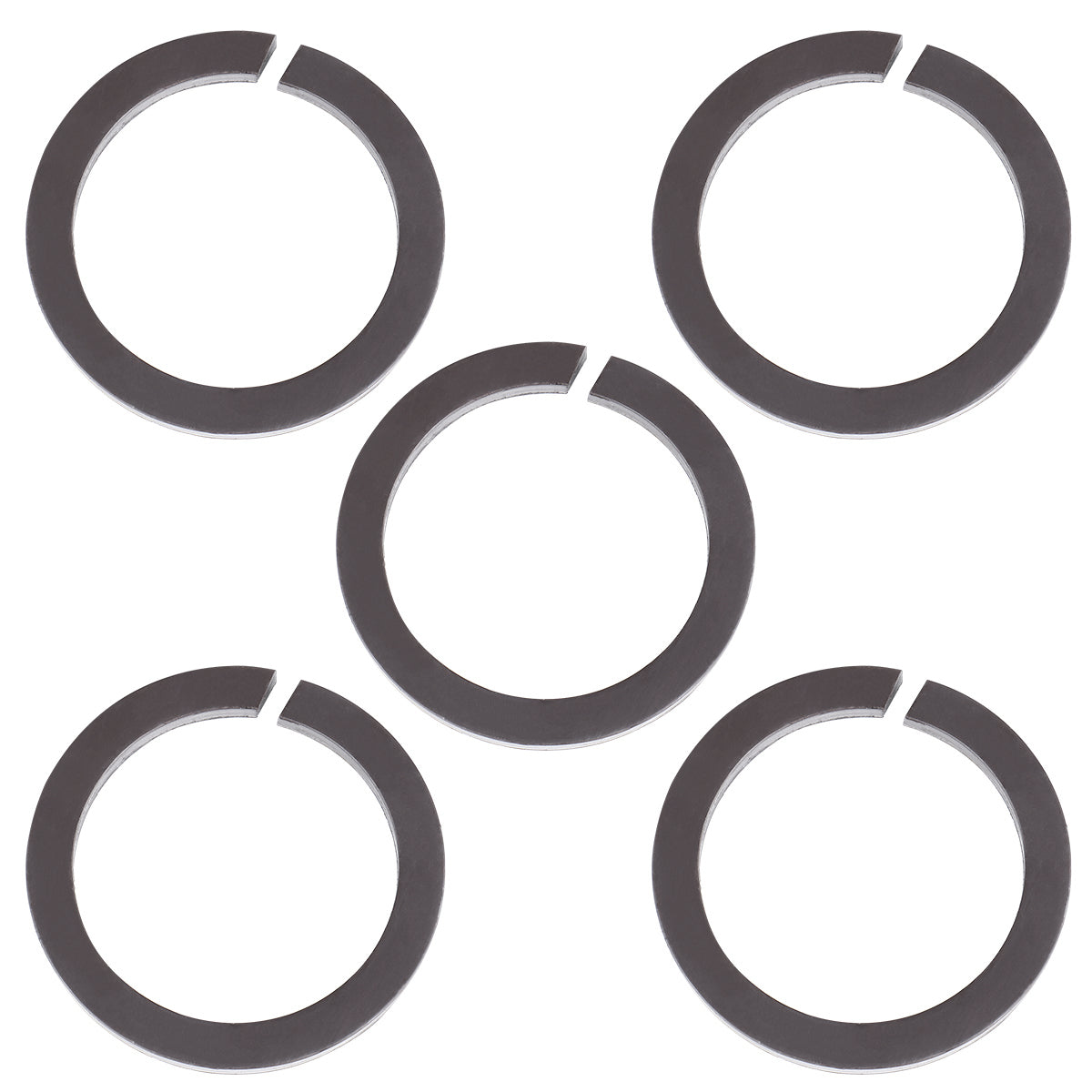Baomain Magnetring für pneumatischen Luftzylinder SC 63 Bohrung: 2-1/2 Zoll (63 mm), Zubehör für magnetische Kolbenzylinder, 5er-Pack
