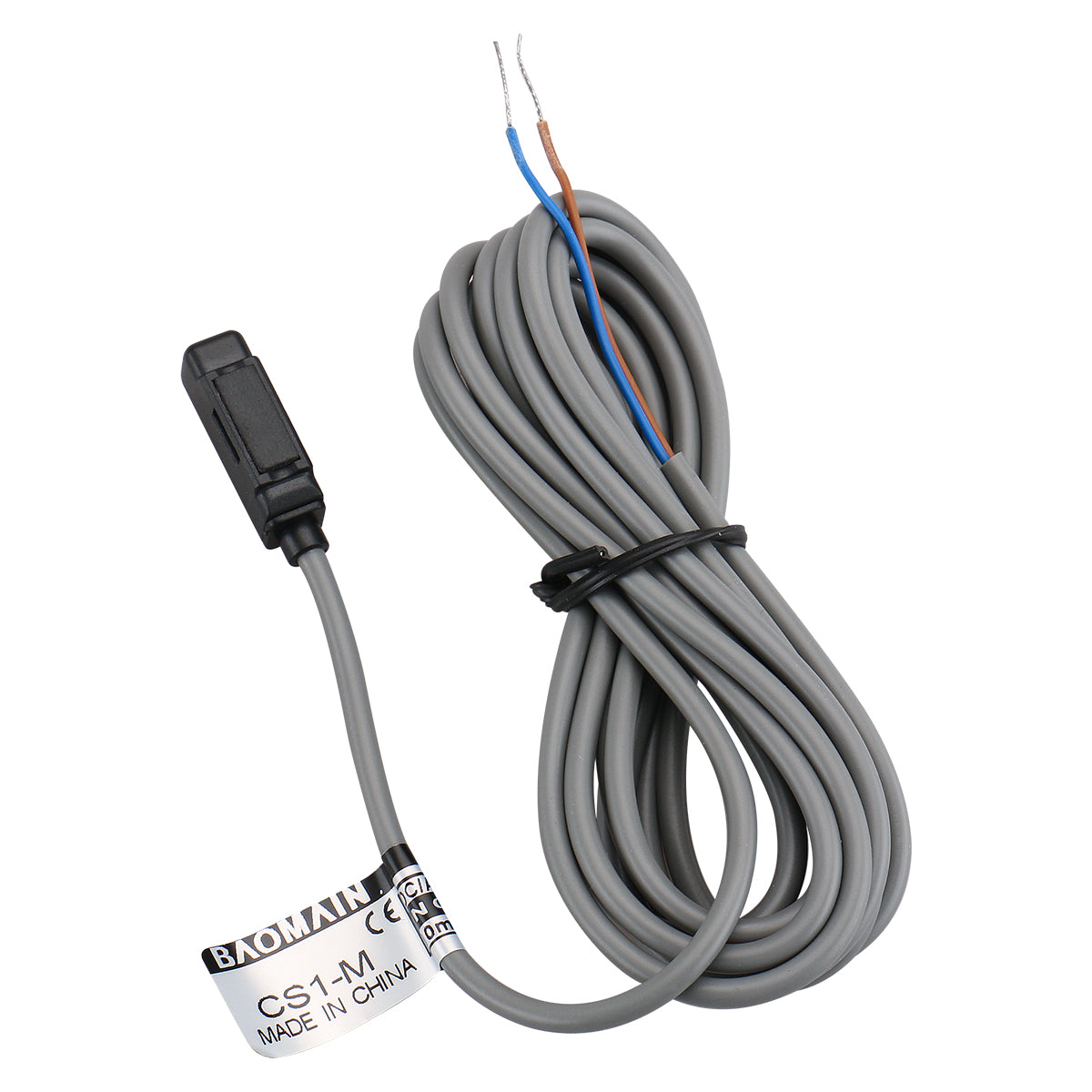 Baomain Pneumatischer Zylinder Magnetsensor Reedschalter CS1-M Pneumatischer Näherungsschalter