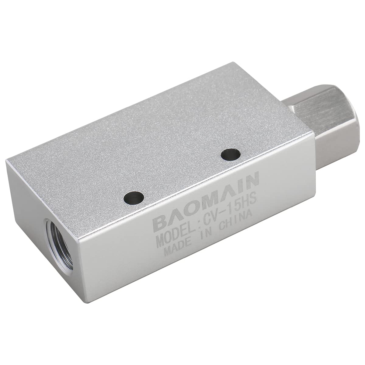 Baomain CV-15HS 1/4 Zoll PT Innengewinde Dia Vakuum-Ejektor pneumatische Armatur
