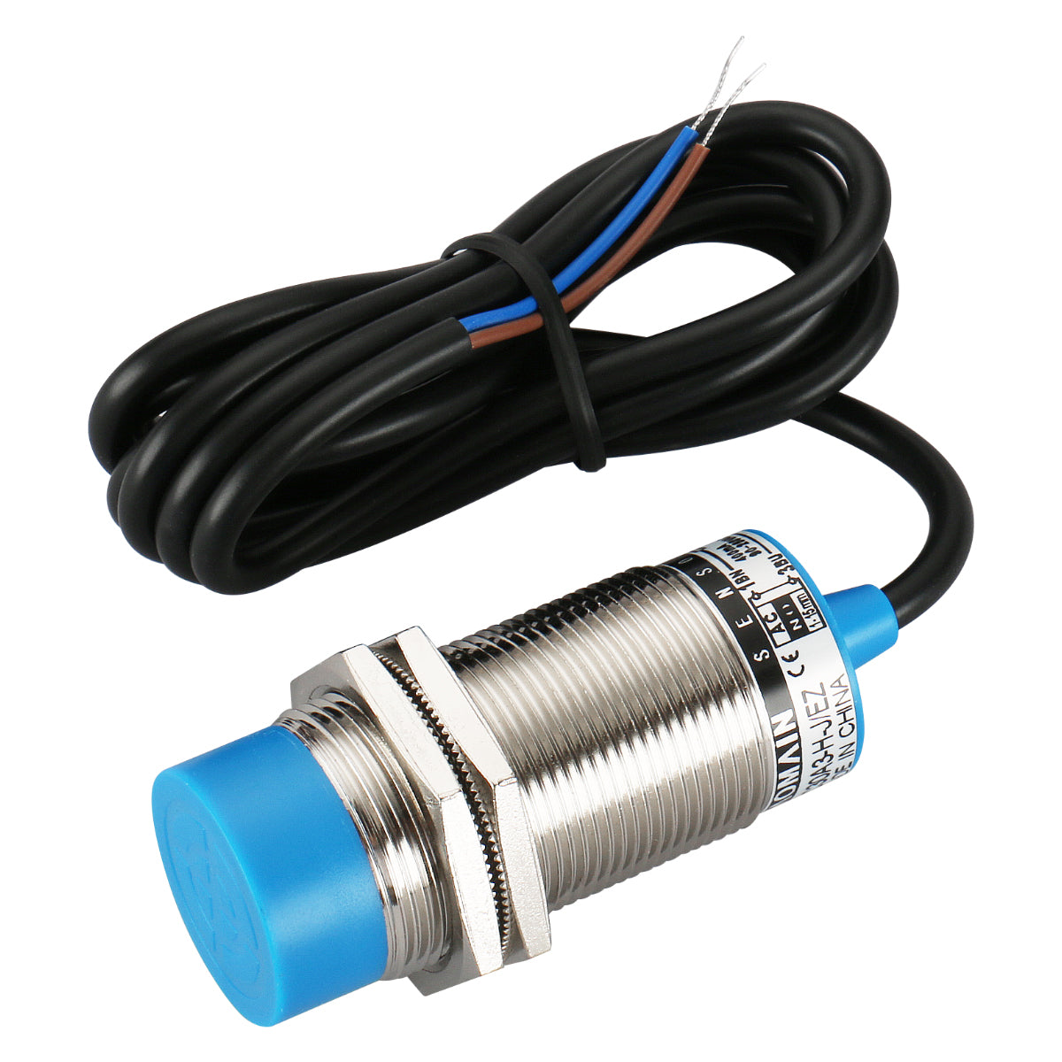 Baomain Kapazitiver Näherungssensorschalter LJC30A3-HJ/EZ AC 90-250 V 400 mA Detektor 20 mm NO 2-adrig