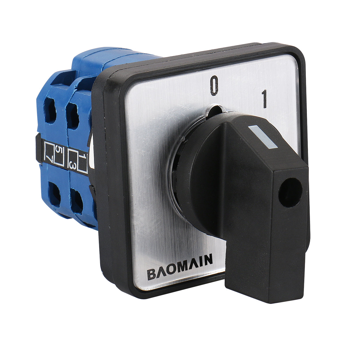 Baomain Changeover Rotary Cam Switch 20A SZW26-20/0-3.2 660V 4 Postion 8 terminals - BAOMAIN