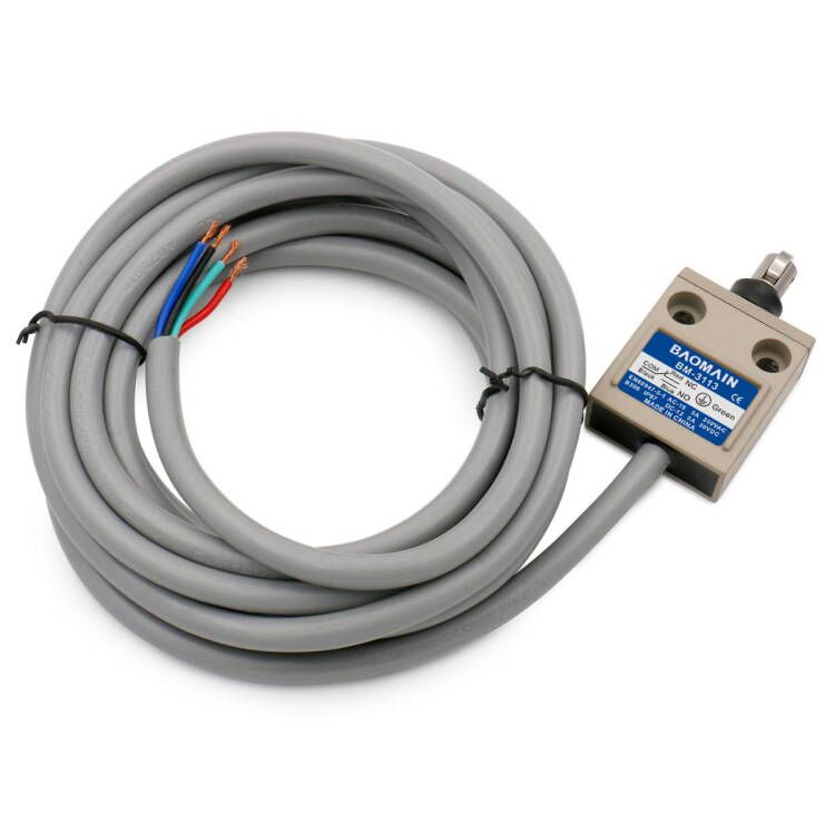 Baomain Cross Roller Plunger Versiegelter Endschalter BM-3113 Momentan SPDT 1NO 1NC IP67 Wasserdicht