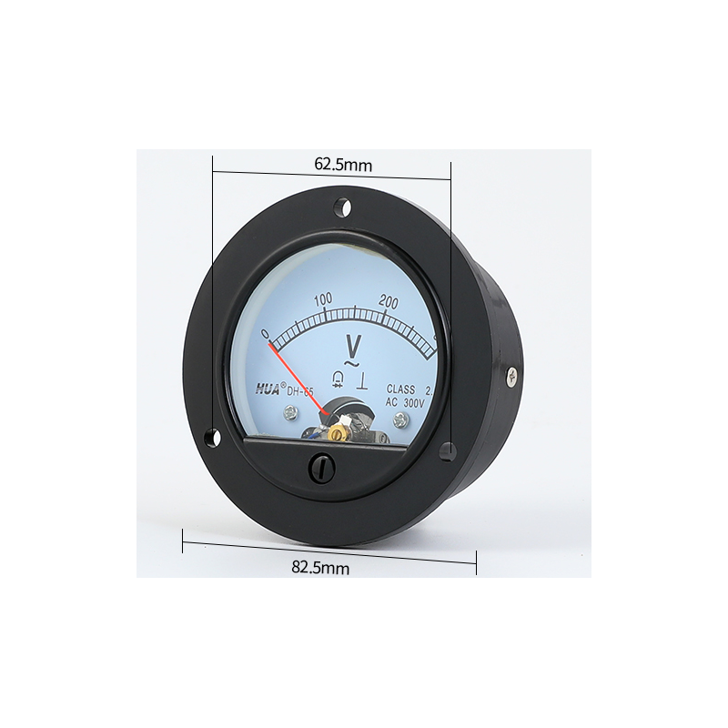 Baomain DH-65 Rund geformt AC 300 V/500 V Analog Panel Meter Amperemeter Messgerät