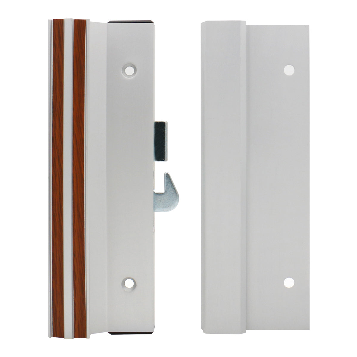 Patio Door Handle C-1000 Sliding Glass Door Handle Lock, Hook Latch Style, Surface Mount, Aluminum - BAOMAIN