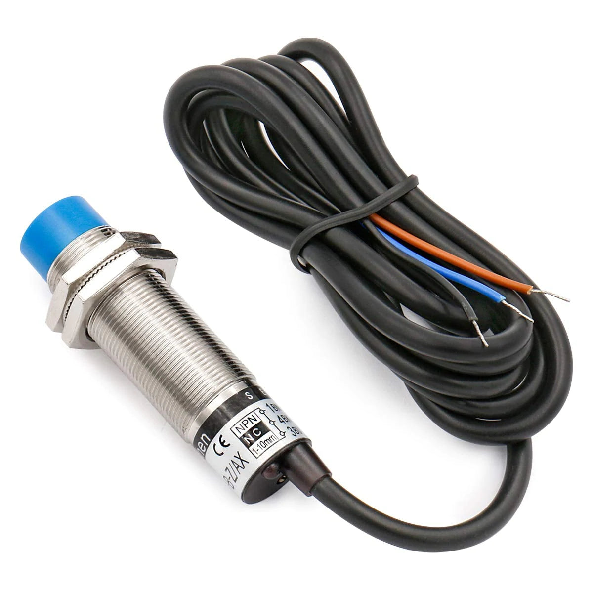 Baomain M12 Kapazitiver Näherungssensorschalter LJC12A3-AZ/AY PNP NC DC 10-30 V 200 mA Erkennung 5 mm
