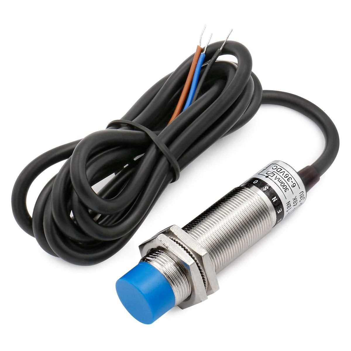 Baomain M12 Kapazitiver Näherungssensorschalter LJC12A3-AZ/AY PNP NC DC 10-30 V 200 mA Erkennung 5 mm