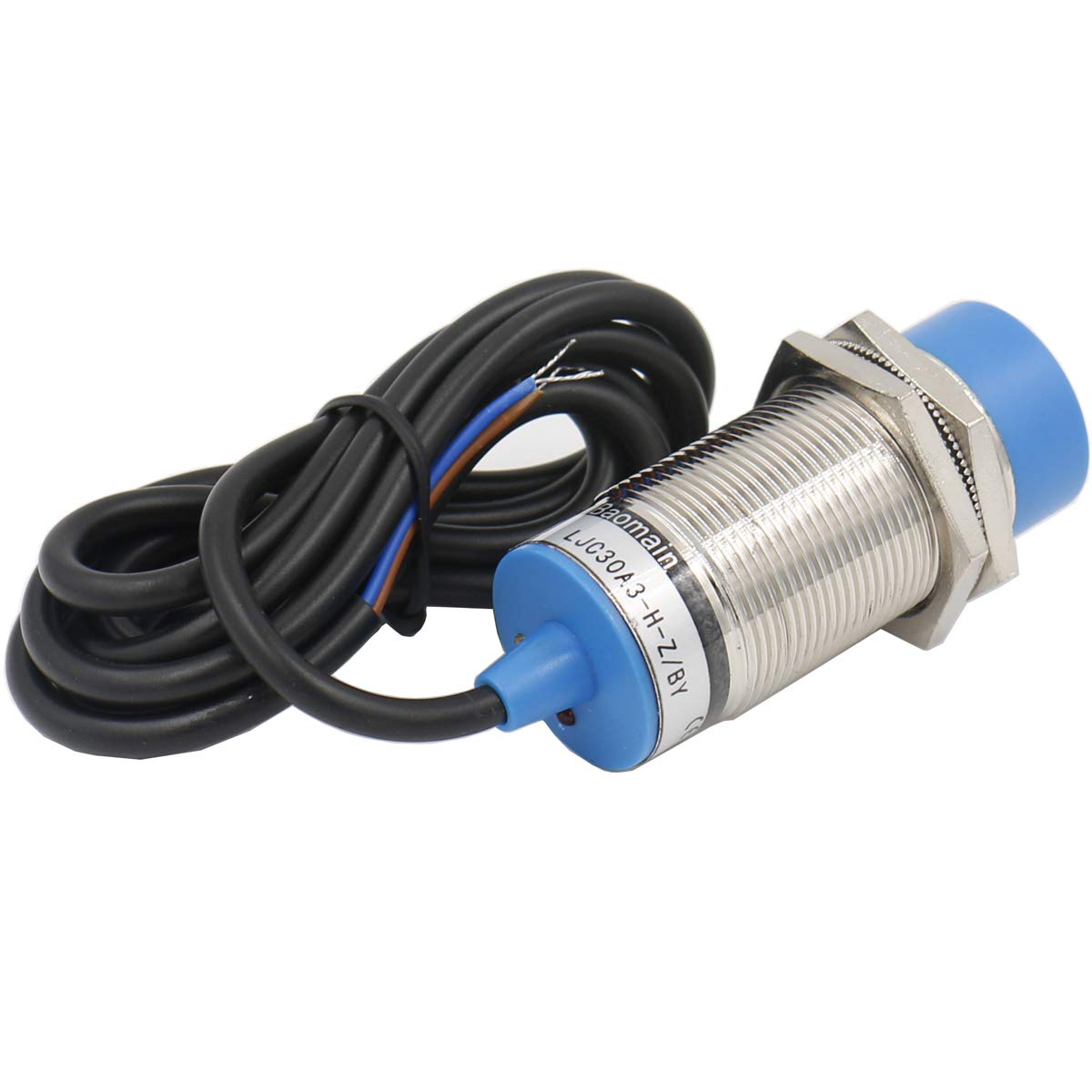 Baomain Capacitance Proximity Sensor Switch LJC30A3-H-Z/BY DC 10-30V 200mA NO 3-wire PNP Detector 20mm