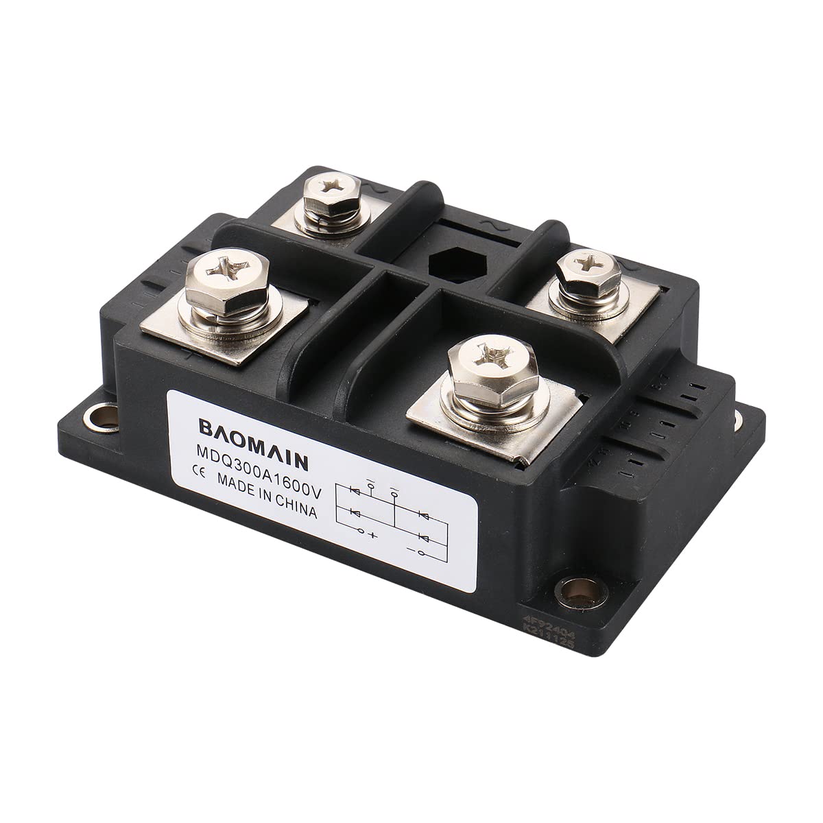 Bridge Rectifier MDQ-300A Full Wave Diode Module Single Phase 300A 1600V Convert a AC Welder to DC - BAOMAIN