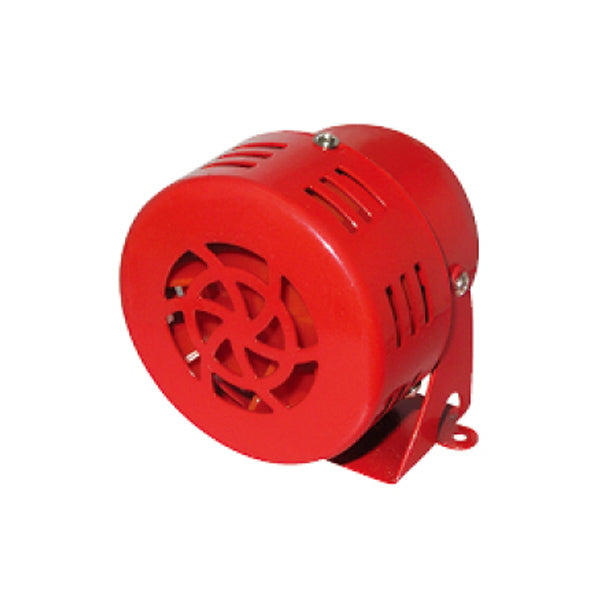 BAOMAIN 110dB Mini-Metallmotorsirene MS-190 Industrieller Alarmton Elektrischer Schutz gegen Diebstahl Minenalarm AC110V/220V DC12V/24V