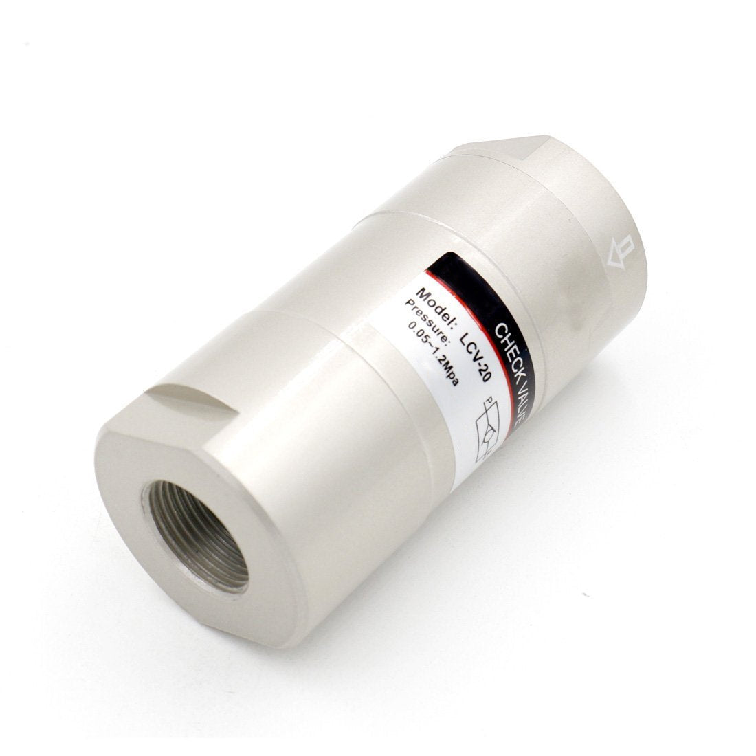 Pneumatic Check Valve LCV-20 3/4 inch Port One Way Female to Female Air Pneumatic - BAOMAIN
